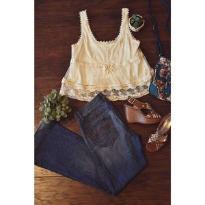 🌸Forever21 boho Coachella festival top